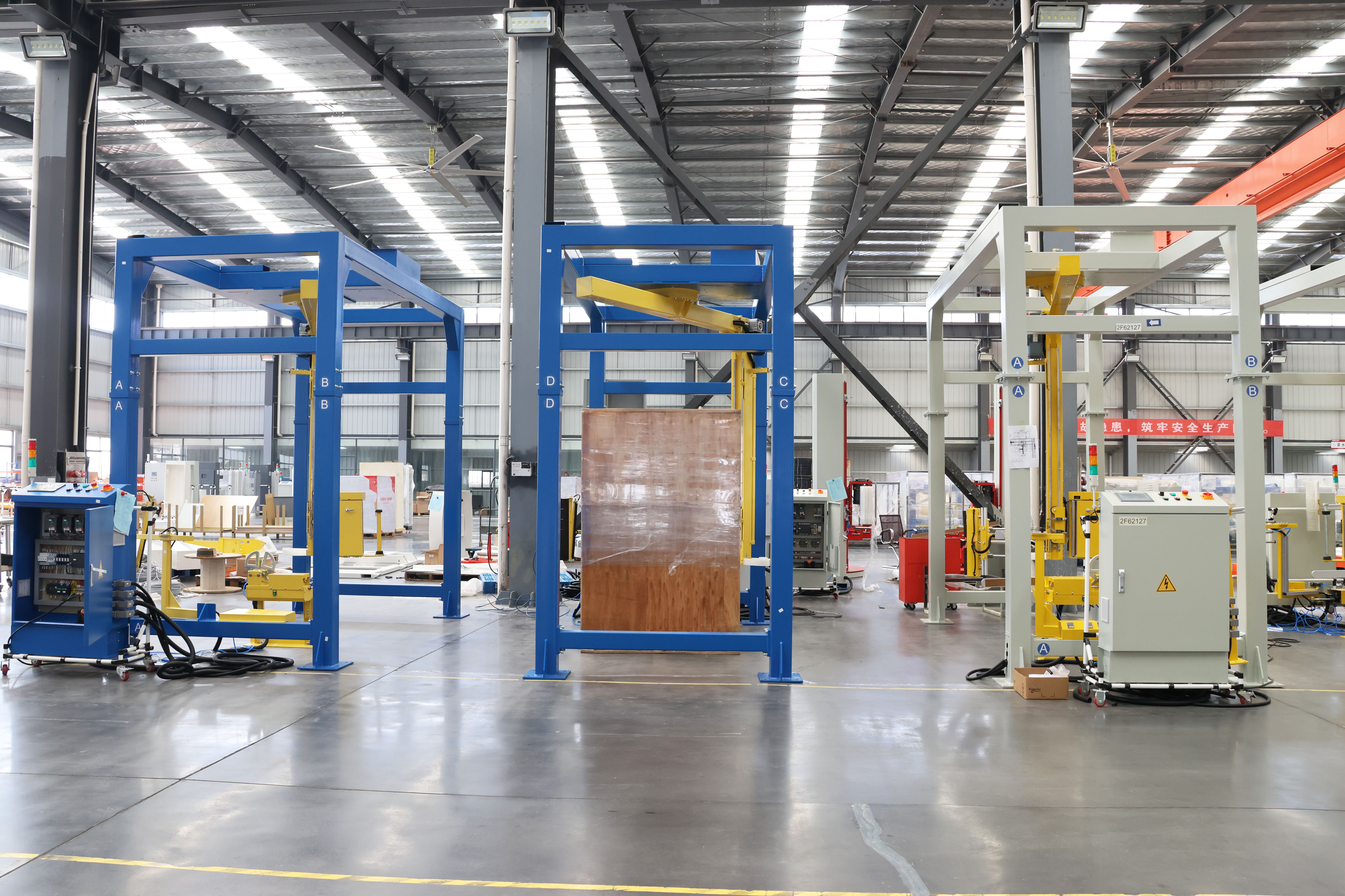 美奇斯13臺龍門式纏繞機揚帆出海(圖7)